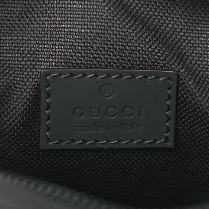 Gucci Rubber Effect Calfskin GG Mini Crossbody Bag Black 6 of 9
