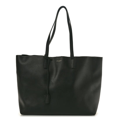 Saint Laurent Calfskin Large Shopping Tote Black 1 of 12