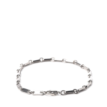 Cartier 18K White Gold 3.5mm Fidelity Link Bracelet 3 of 6