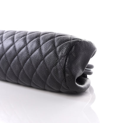Chanel Caviar Quilted Timeless Clutch Black 8 of 9