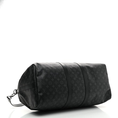 Louis Vuitton Monogram Eclipse Keepall Bandouliere 55 3 of 12