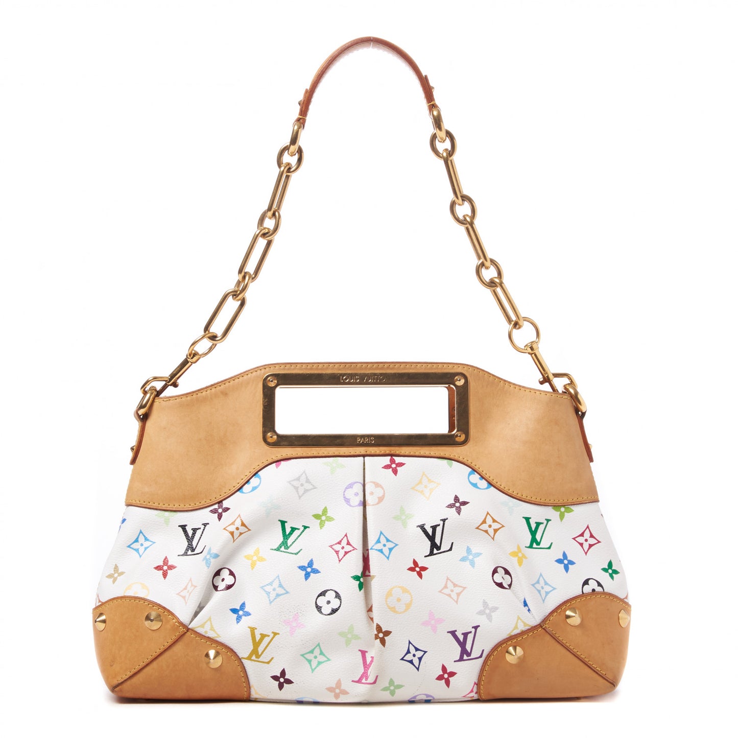 Monogram Multicolor Judy MM White