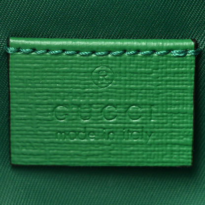 Gucci Crystal Monogram Web Childrens Belt Bag New Shamrock 6 of 10