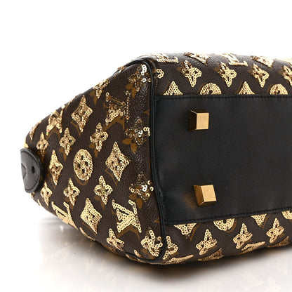 Louis Vuitton Monogram Sequins Eclipse Speedy 28 Gold 7 of 8