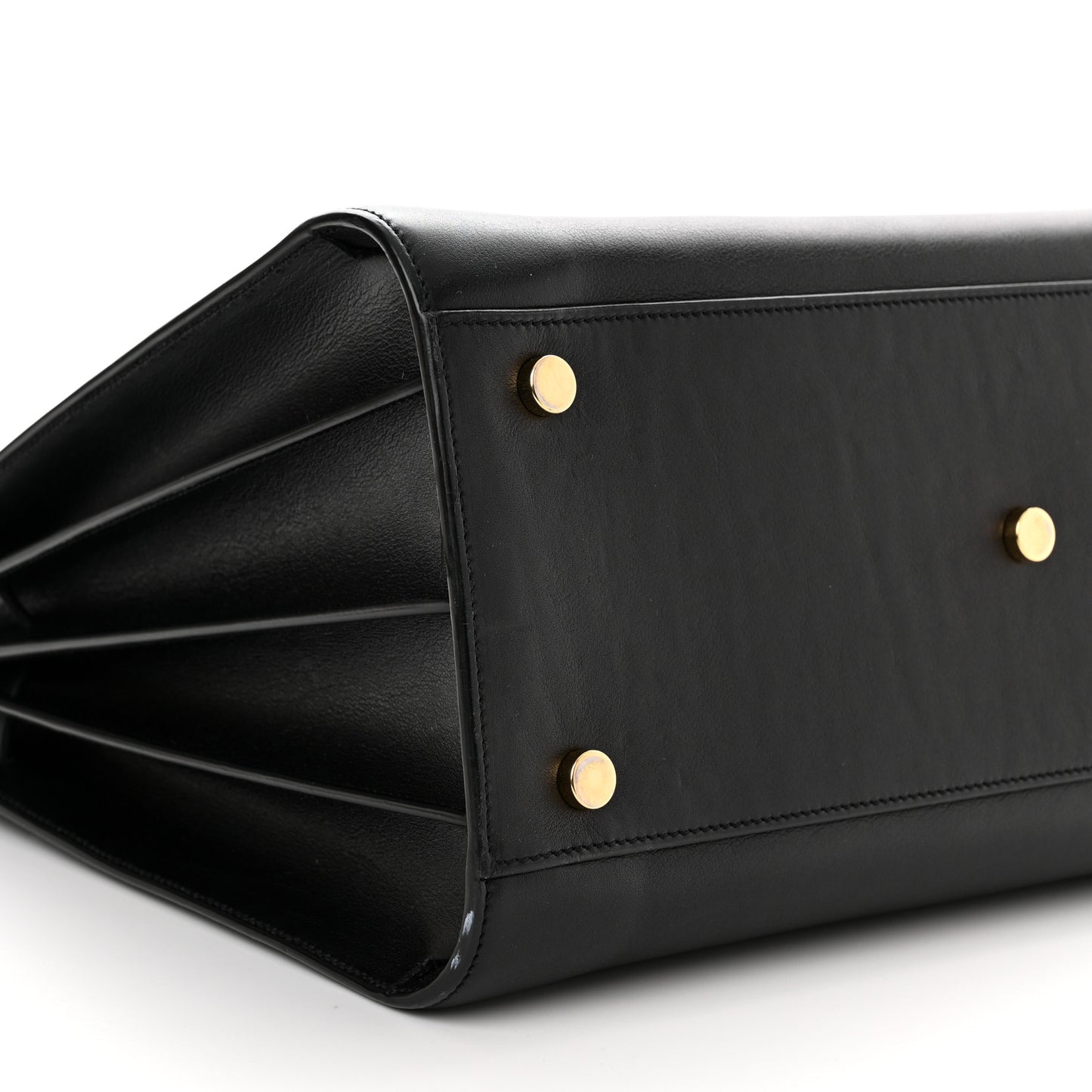 Calfskin Small Sac De Jour Black
