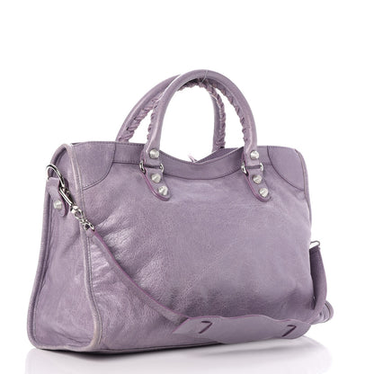 Balenciaga Chevre Giant 12 Silver Hardware City Glycine 3 of 7