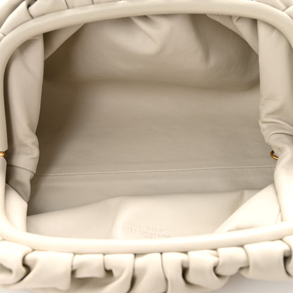 Bottega Veneta Smooth Butter Calf The Pouch Oversized Clutch Mist 5 of 12