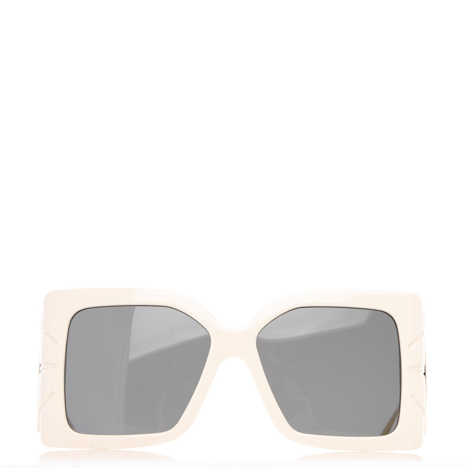 Gucci Acetate Square Frame Wing Sunglasses GG0535S Ivory 3 of 7