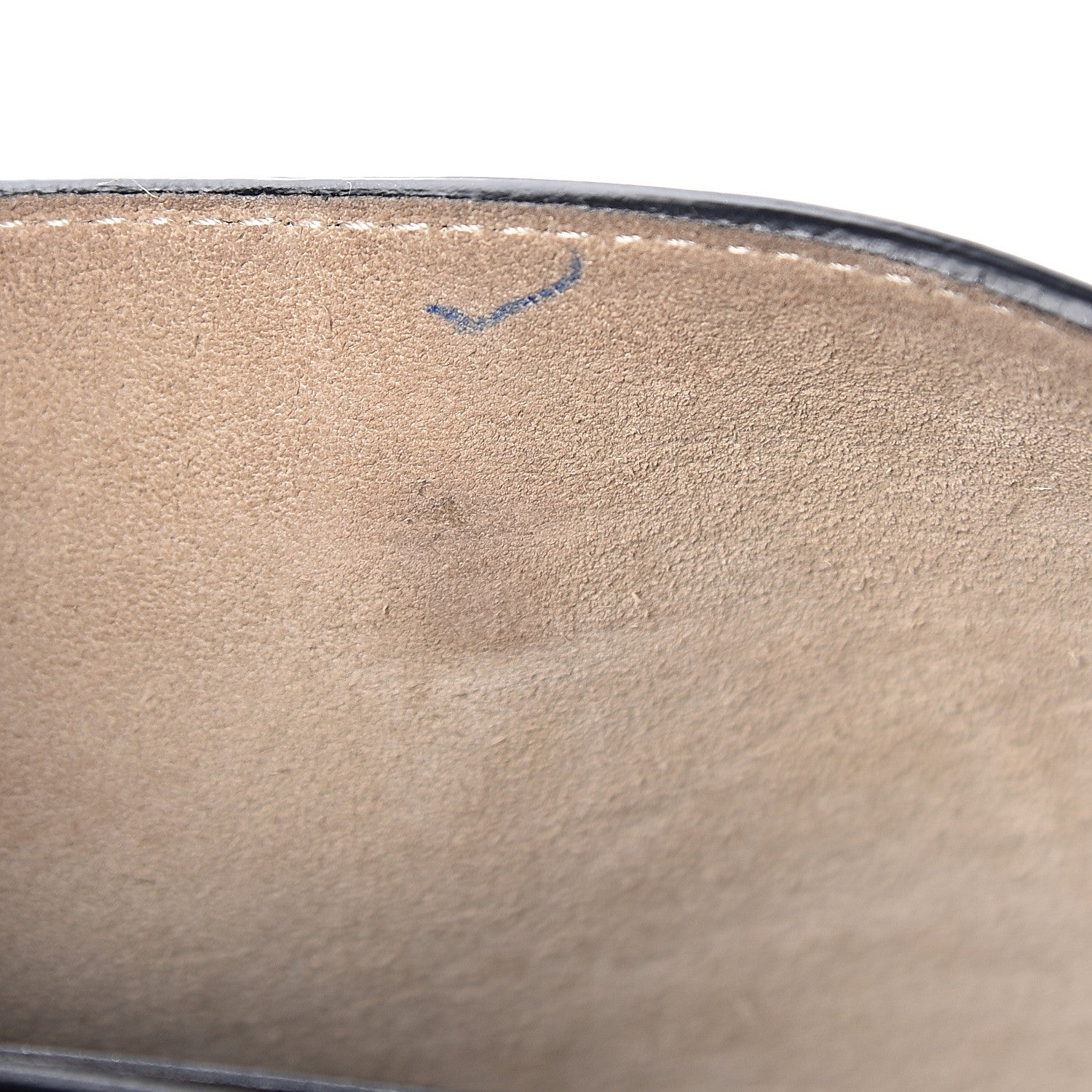 Chloe Suede Calfskin Mini Faye Shoulder Bag Black 9 of 22