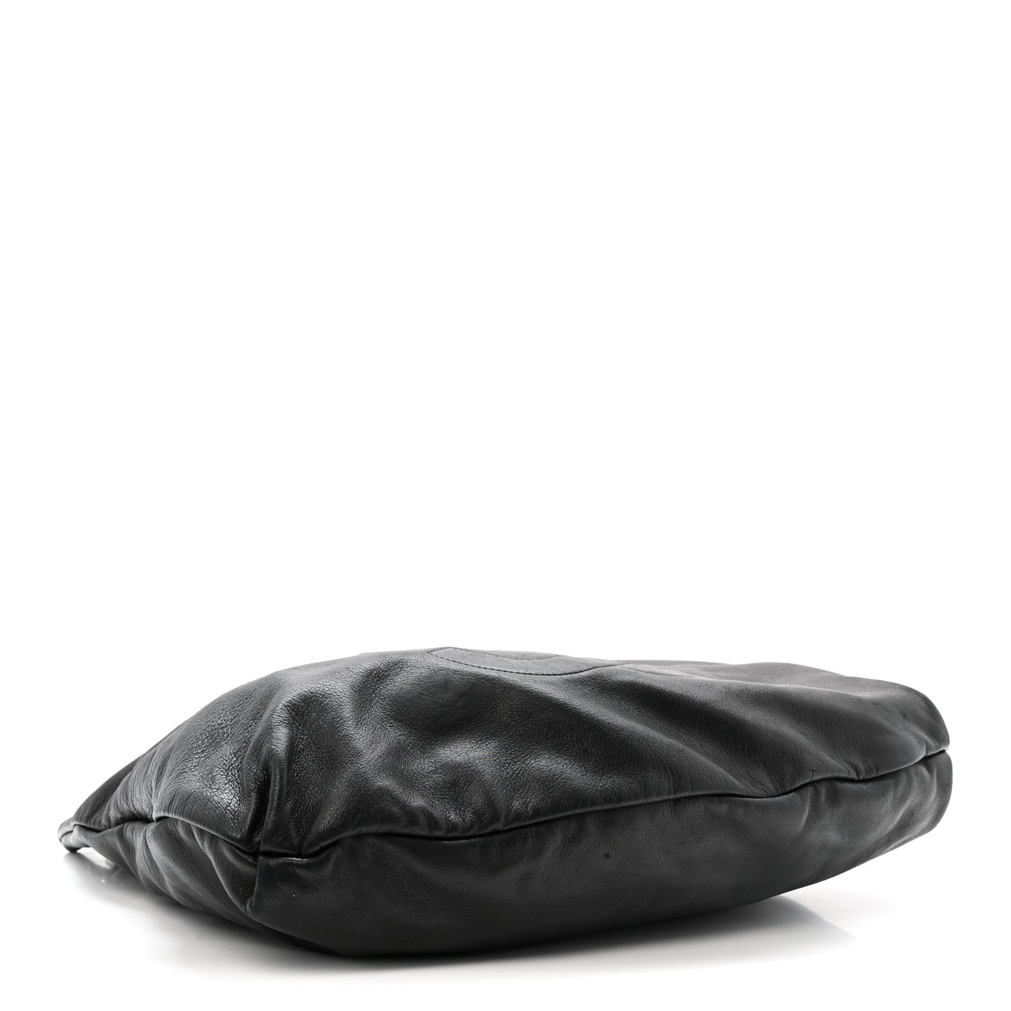 Lambskin Large Soft and Chain Hobo Black