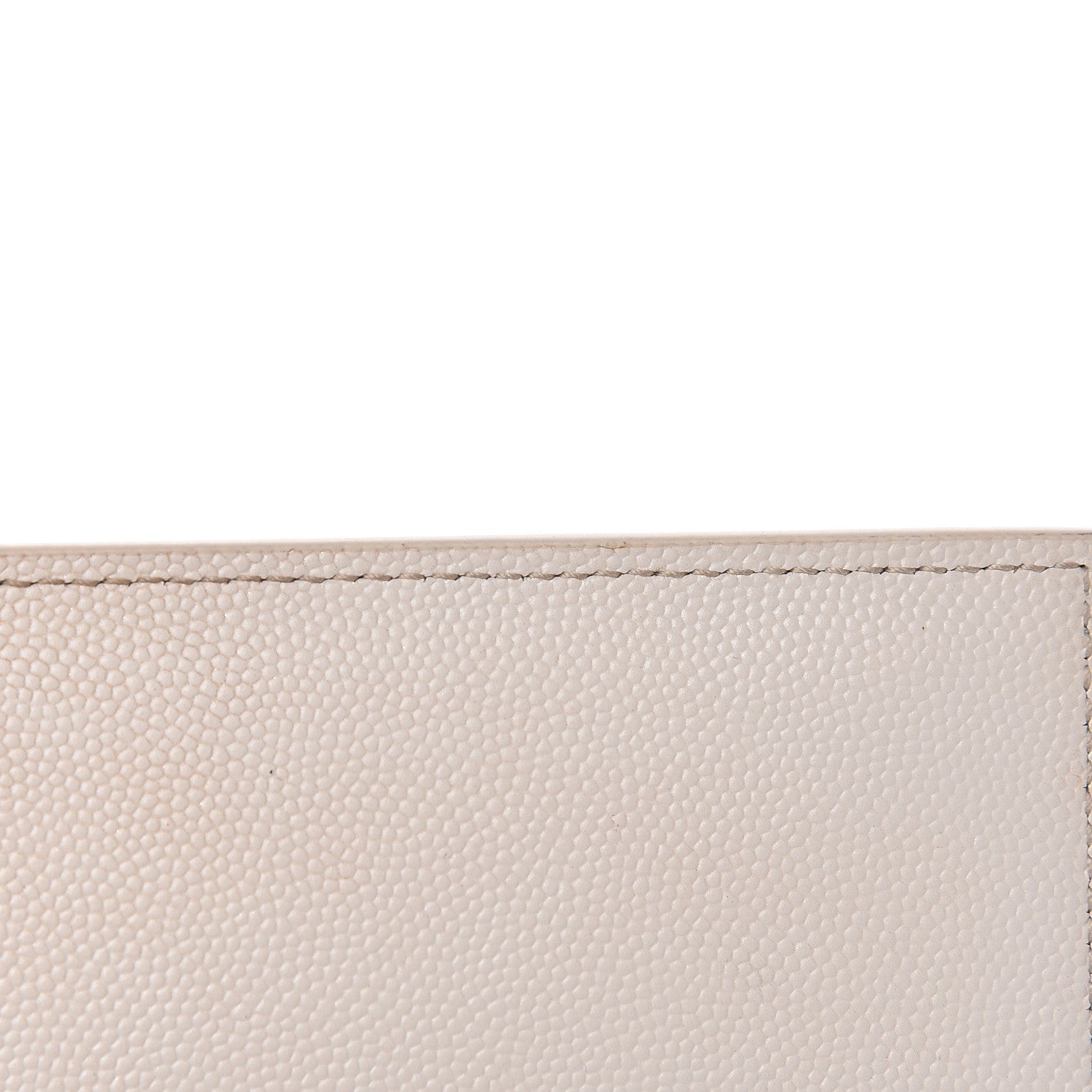 Saint Laurent Grain De Poudre Medium Classic Monogram Kate Satchel Icy White 15 of 20