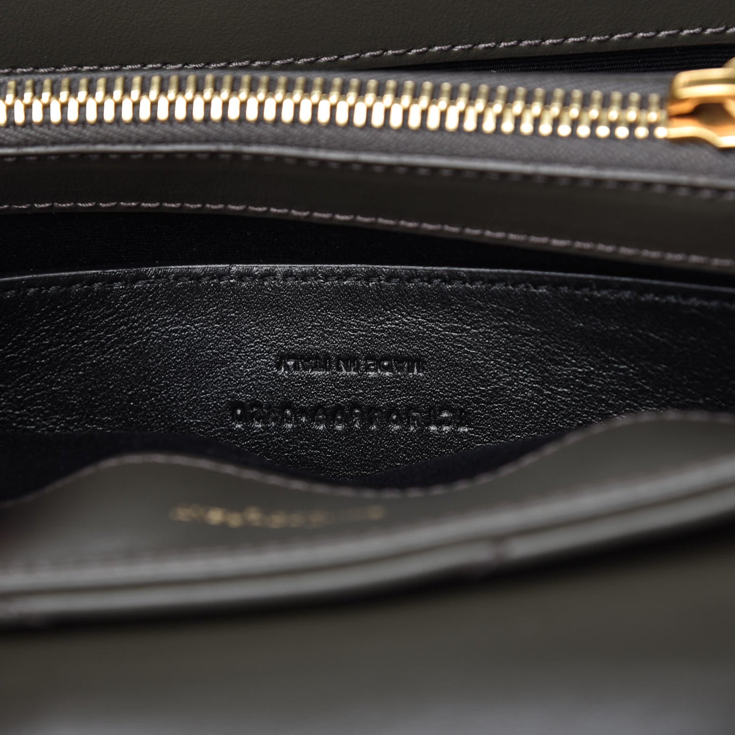 Calfskin Y Quilted Monogram Small Loulou Chain Satchel Pebble