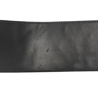 Gucci Ostrich Crystal Belt 75 30 Black 4 of 6