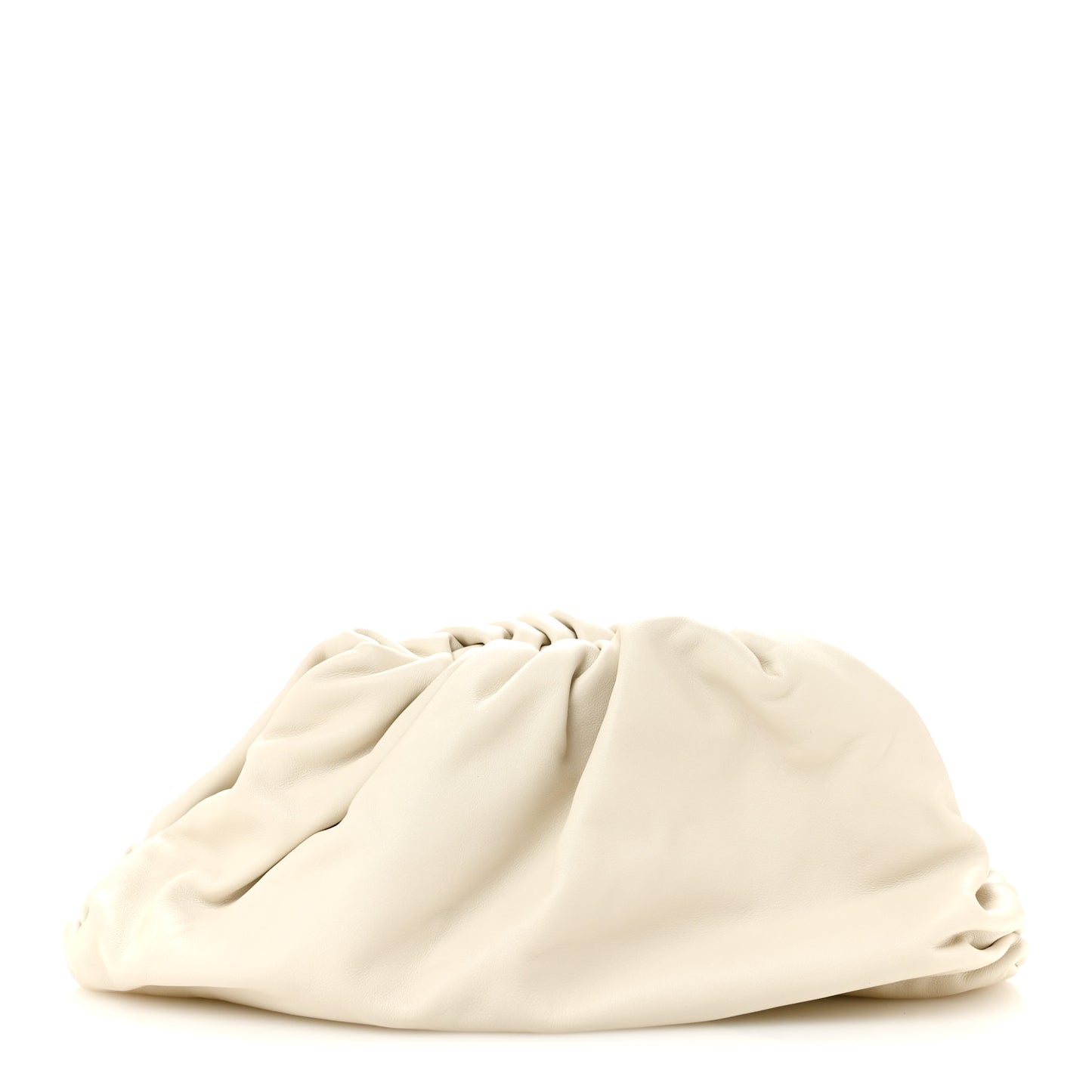 Smooth Butter Calf The Pouch Oversized Clutch Plaster