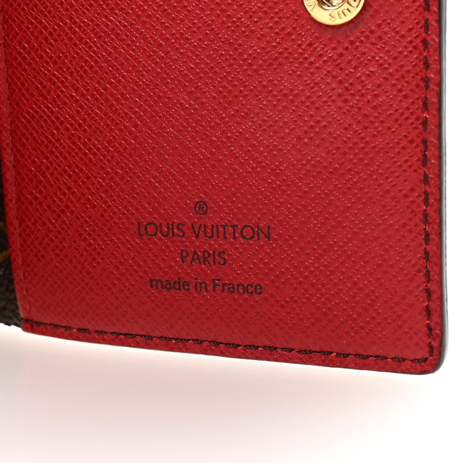 Louis Vuitton Monogram Compact Marie Wallet Rouge 6 of 6