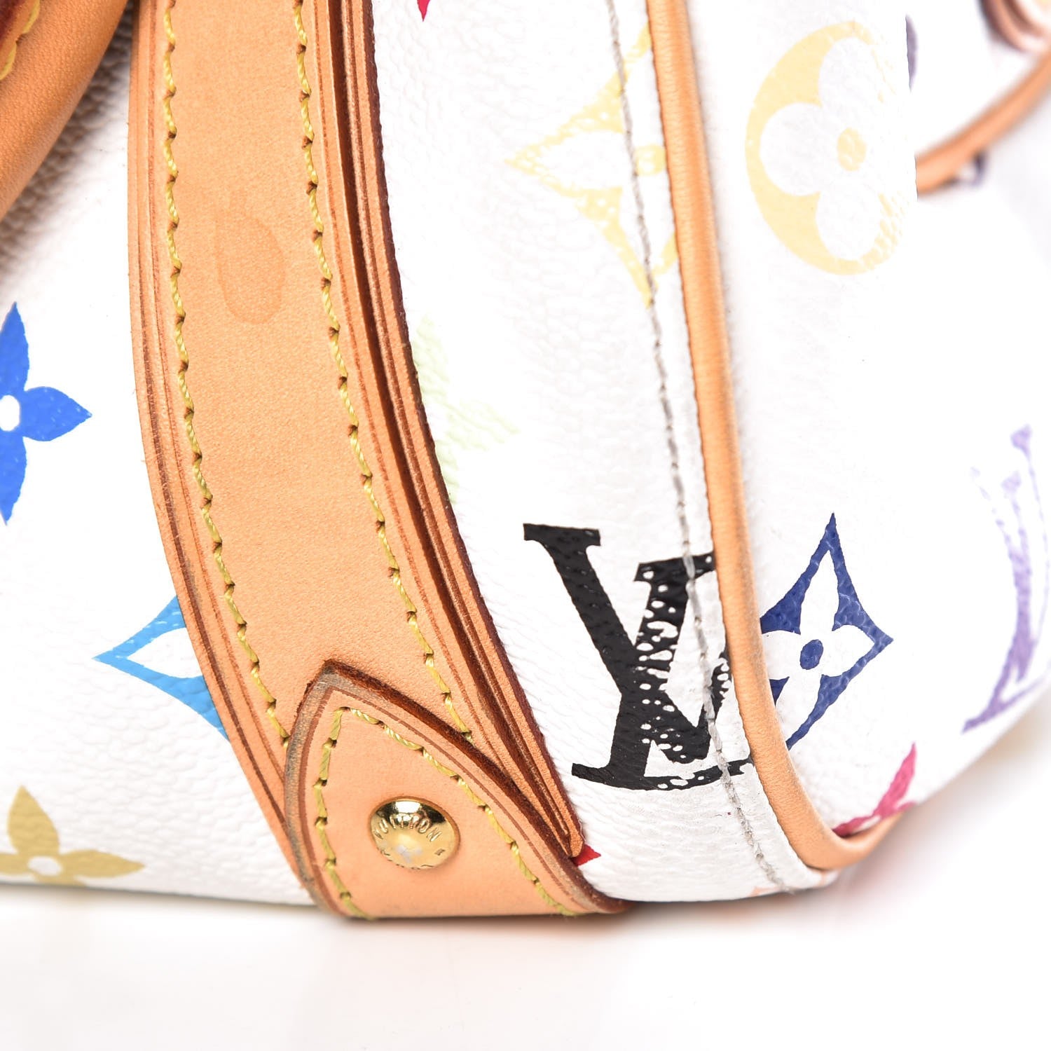 Louis Vuitton Monogram Multicolor Priscilla White 8 of 18
