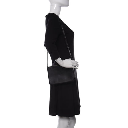 Celine Lambskin Small Trio Crossbody Bag Black 2 of 11
