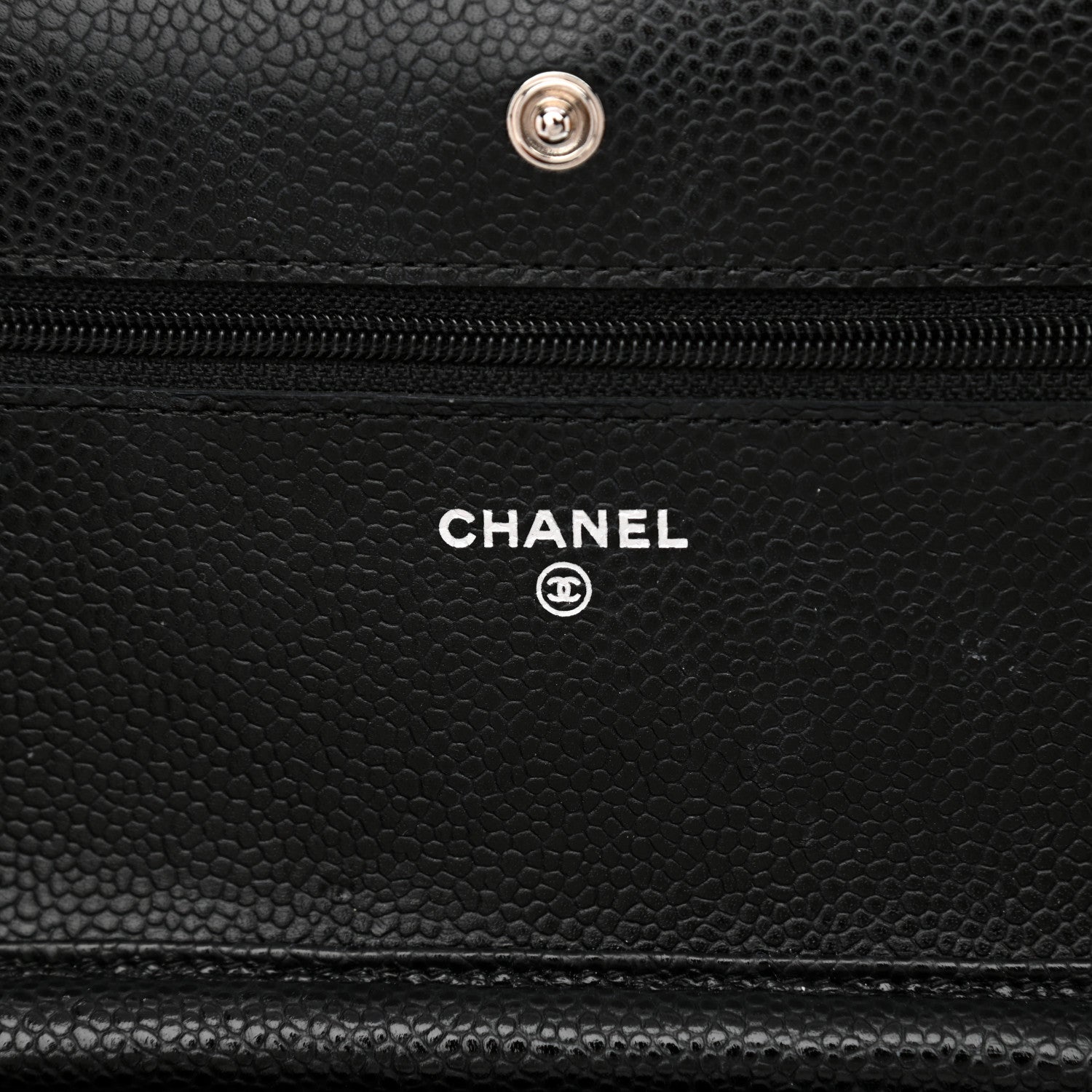 Chanel Caviar Quilted Wallet On Chain WOC Black 6 of 11