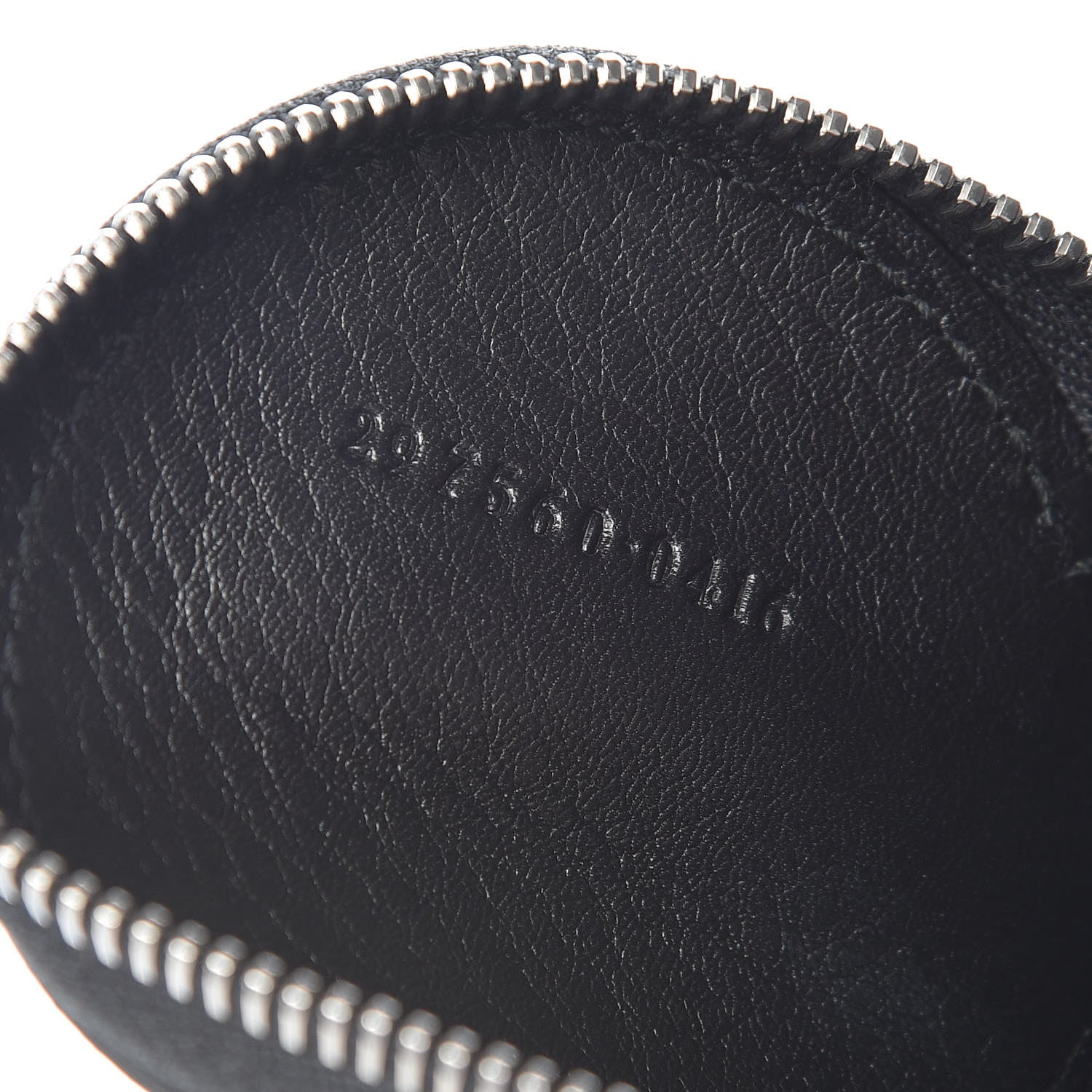 Gucci Crackled Calfskin Heart Coin Purse Navy 7 of 7