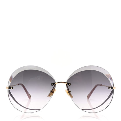 Chloe Metal Round Sunglasses CH0063S Pink 2 of 8