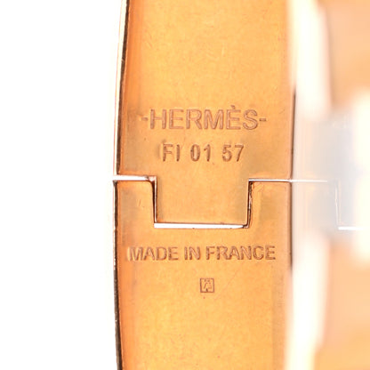 Hermes Enamel Narrow Clic Clac H Bracelet PM Vert Argile 4 of 4