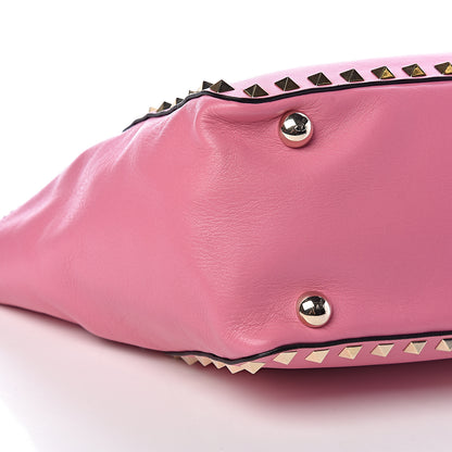 Valentino Garavani Vitello Small Rockstud Tote Ninphea 8 of 11