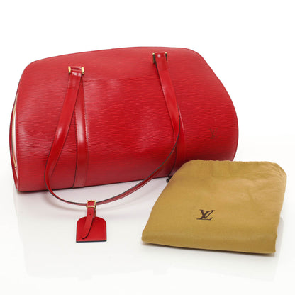 Louis Vuitton Epi Solferino 45 Rouge 3 of 11