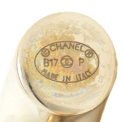 Chanel Metal Large CC Earrings Light Gold 4 of 7