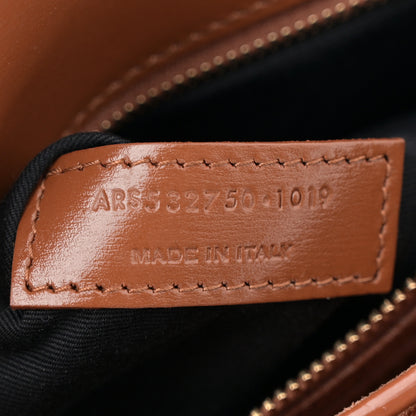 Saint Laurent Canvas Calfskin Classic Monogram Cassandra Tan Natural 7 of 12
