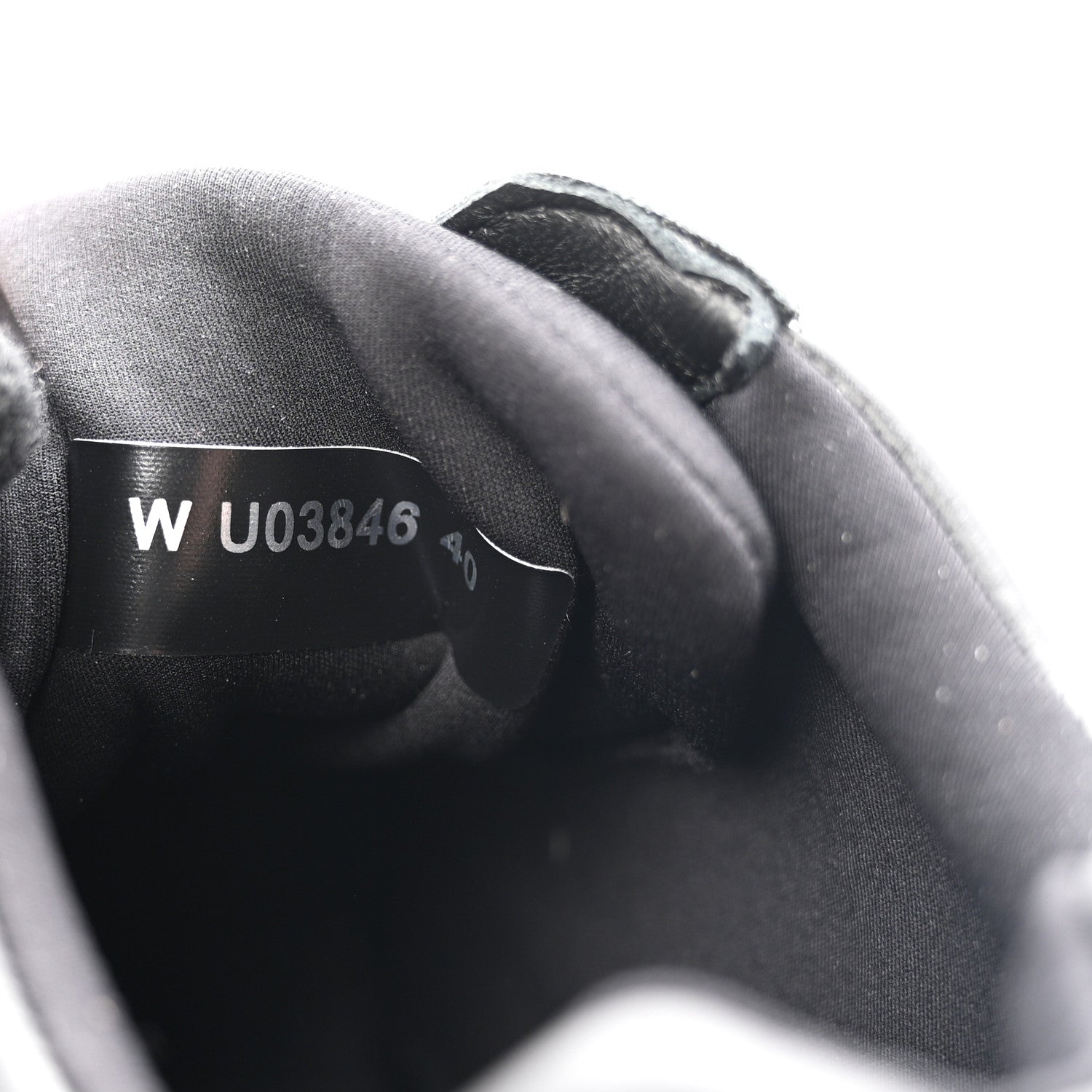 Chanel Lambskin Fabric CC Uniform Sneakers 40 Black 10 of 10