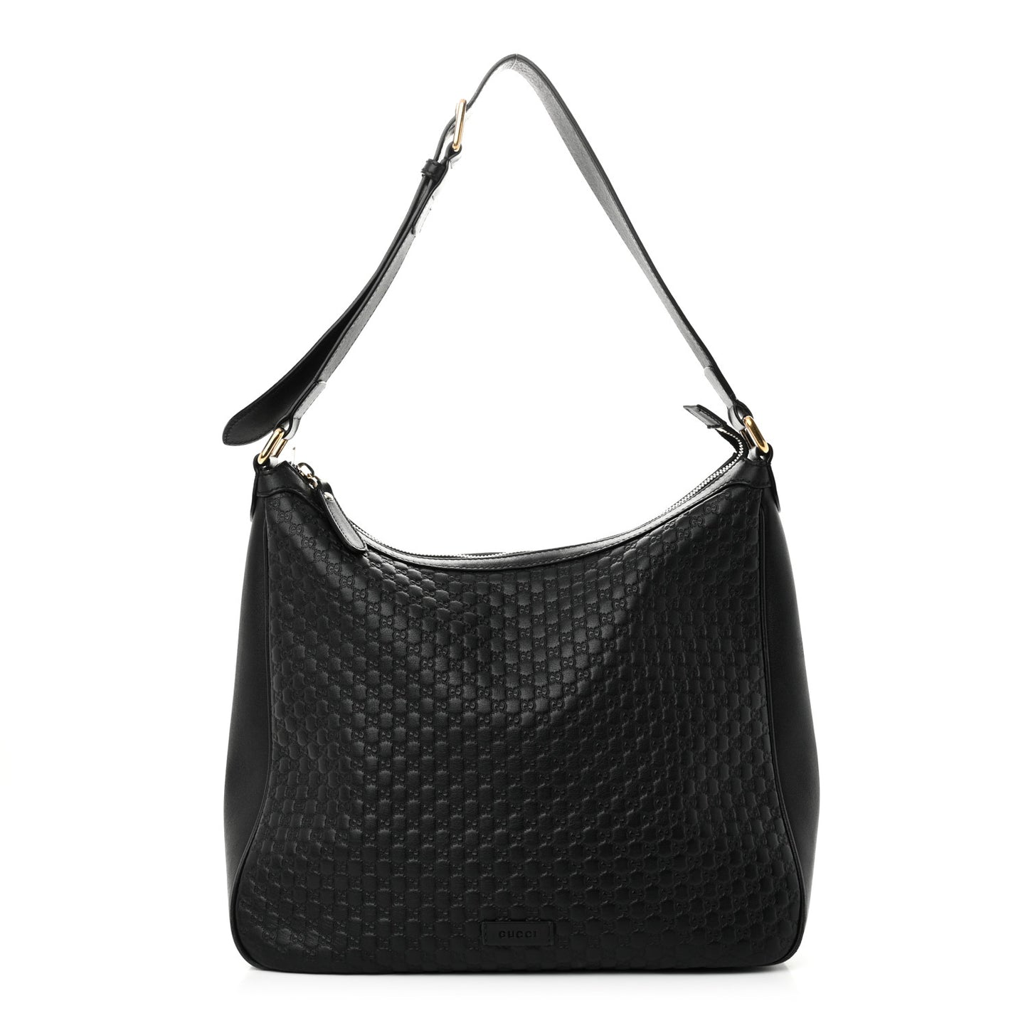 Microguccissima Shoulder Bag Black