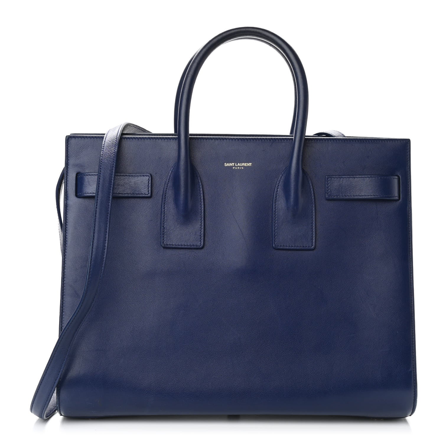 Saint Laurent Calfskin Nano Sac De Jour New Marine 1 of 9