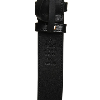 Gucci Calfskin Matelasse GG Marmont Belt Bag 95 38 Black 12 of 12