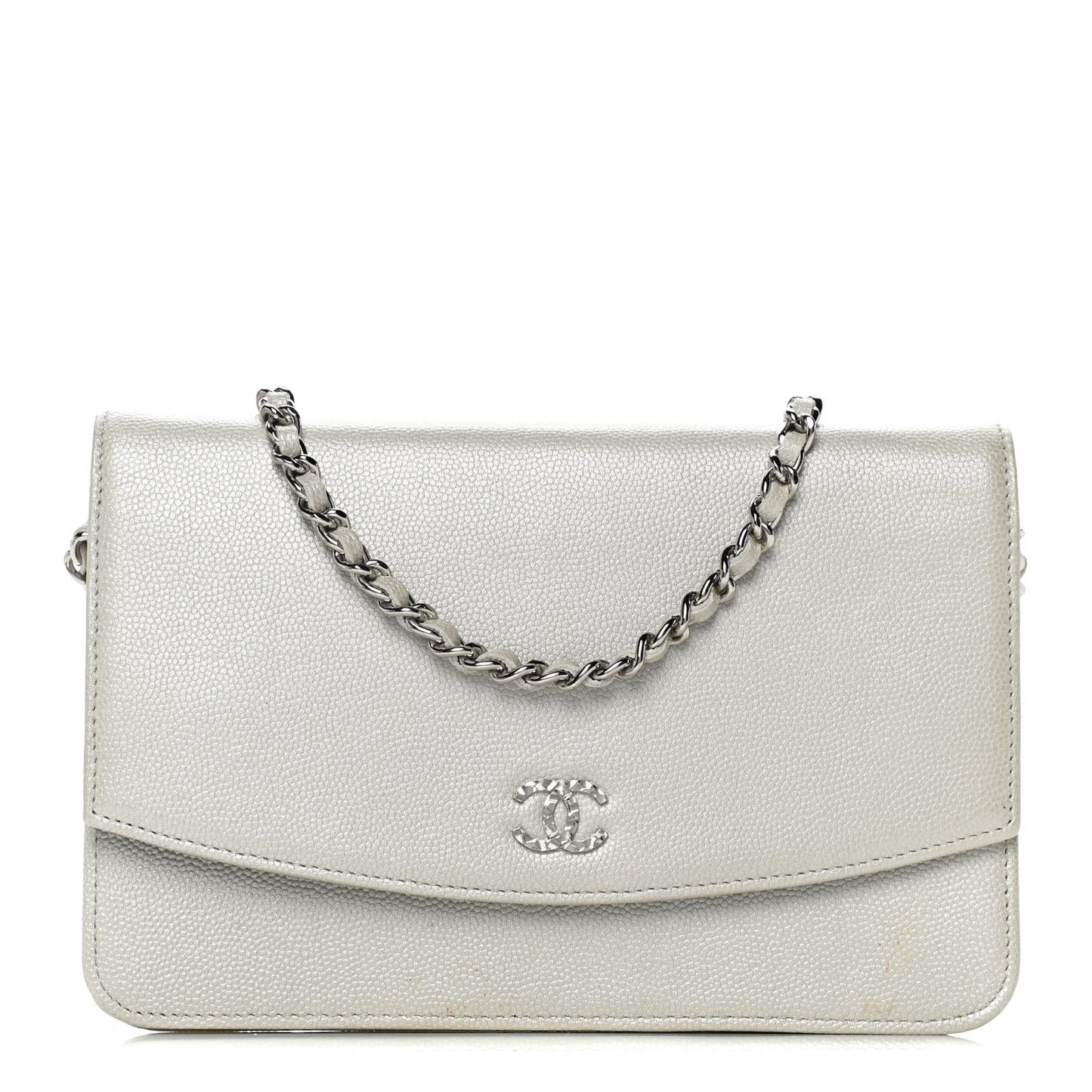 Caviar Sevruga Wallet on Chain WOC Silver