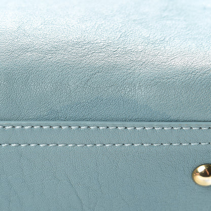 Saint Laurent Sheepskin Small Cabas ChYc Blue Glacier 15 of 22