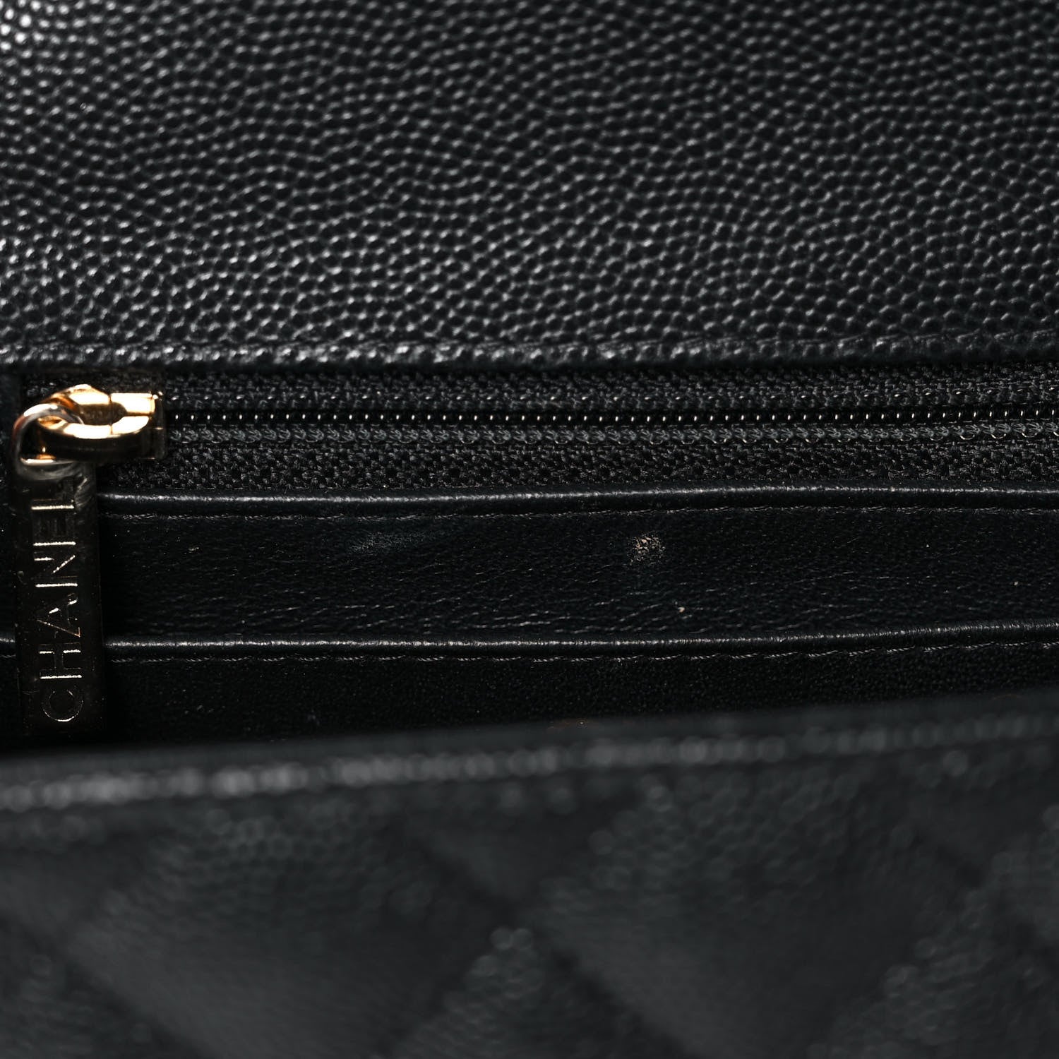 Chanel Caviar Quilted Mini Square Flap Black 11 of 13