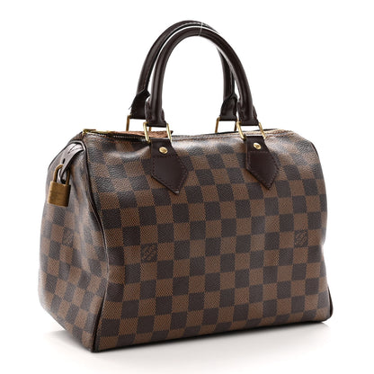 Louis Vuitton Damier Ebene Speedy 25 3 of 16