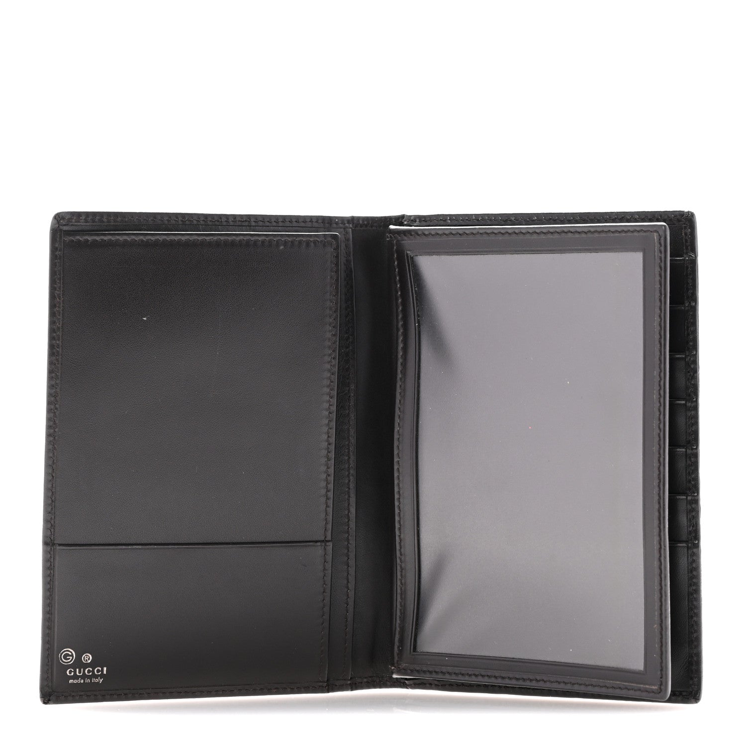 Gucci Monogram Passport Wallet Dark Brown 5 of 11
