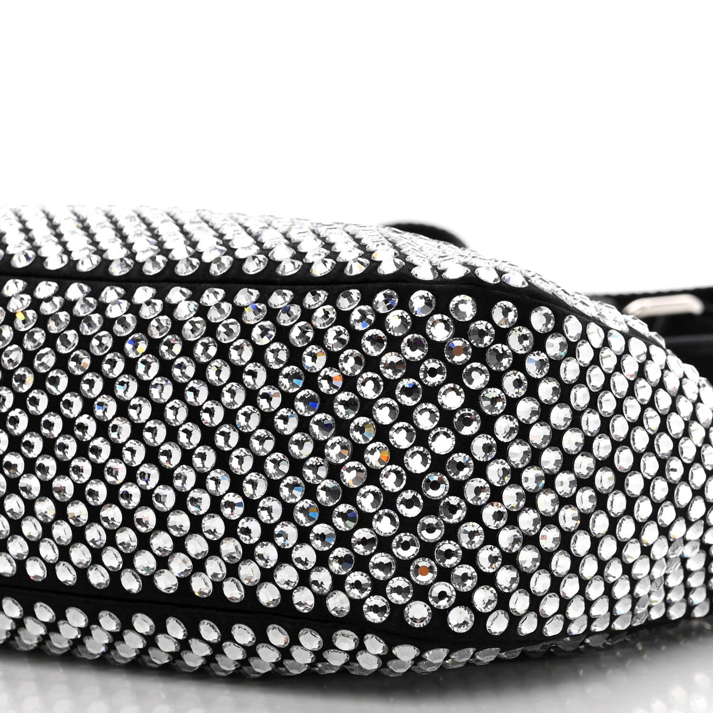 Satin Crystal Re-Edition 2005 Shoulder Bag Cristal