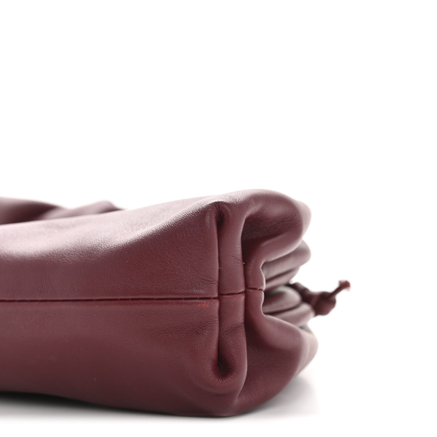 Butter Calfskin The Mini Pouch Bordeaux