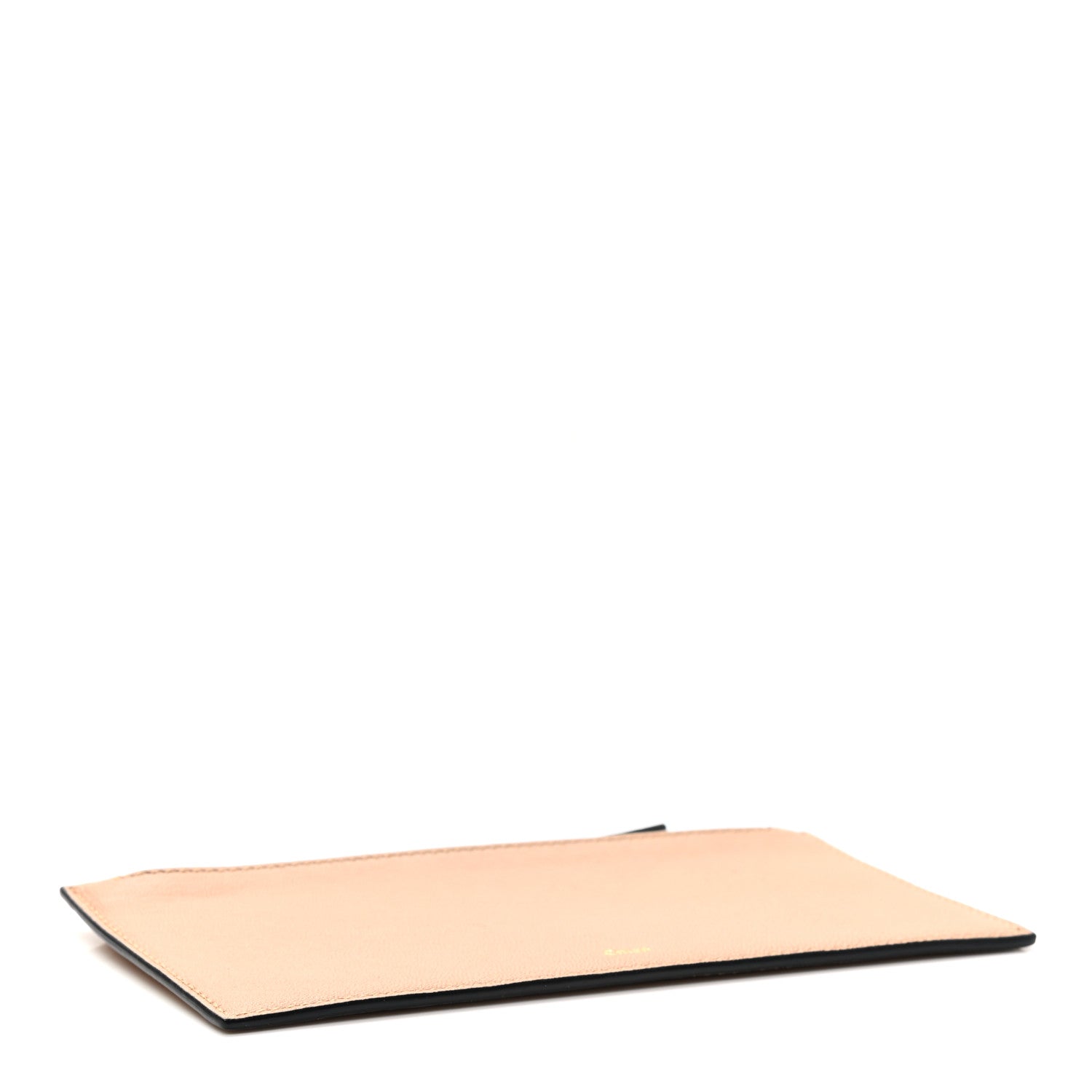 Chloe Calfskin Zip Pouch Beige 4 of 6