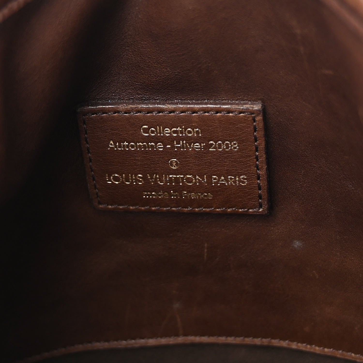 Louis Vuitton Monogram Paris Souple Whisper GM Chocolate 7 of 12