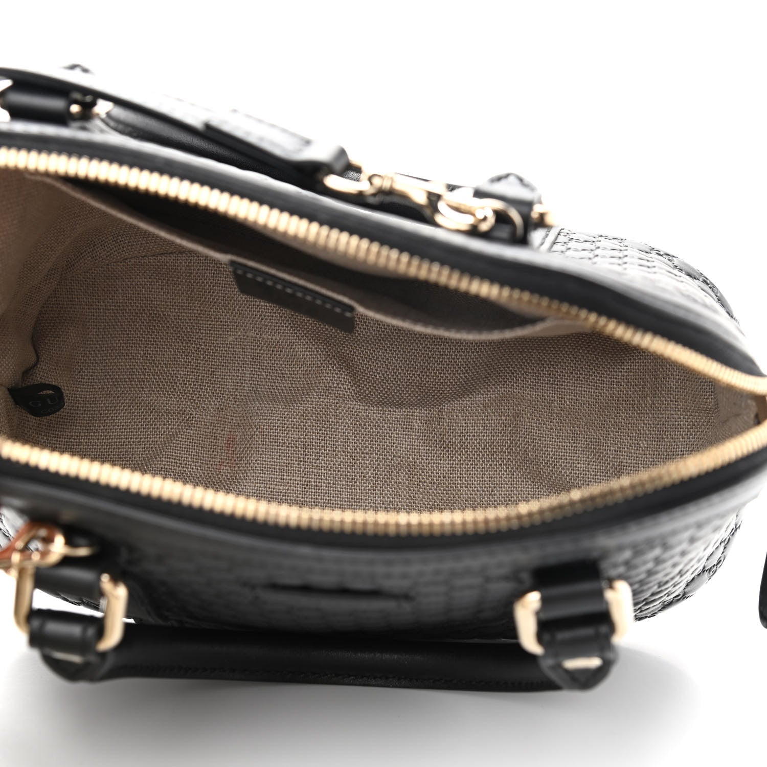 Gucci Microguccissima Mini Dome Bag Black 5 of 11