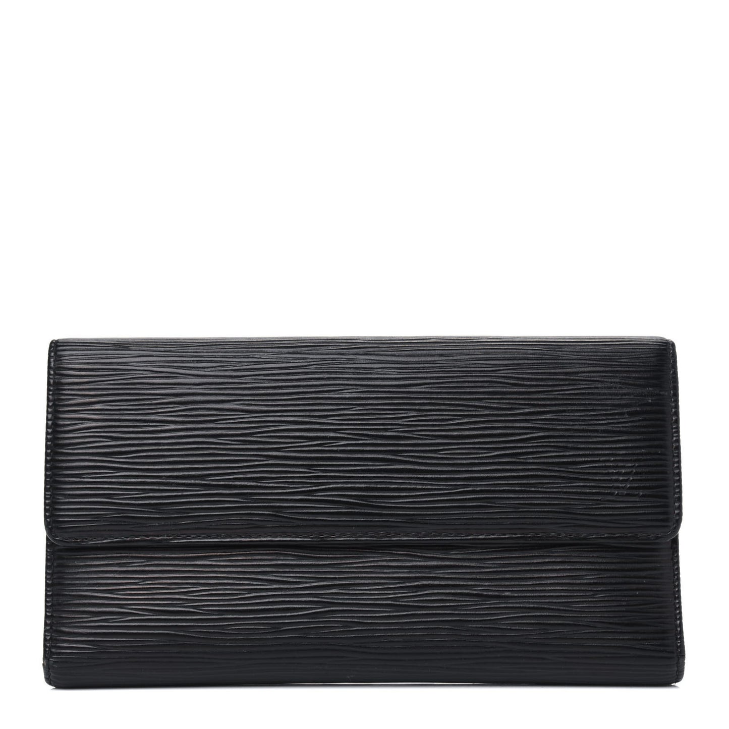 Epi Porte Tresor International Wallet Black