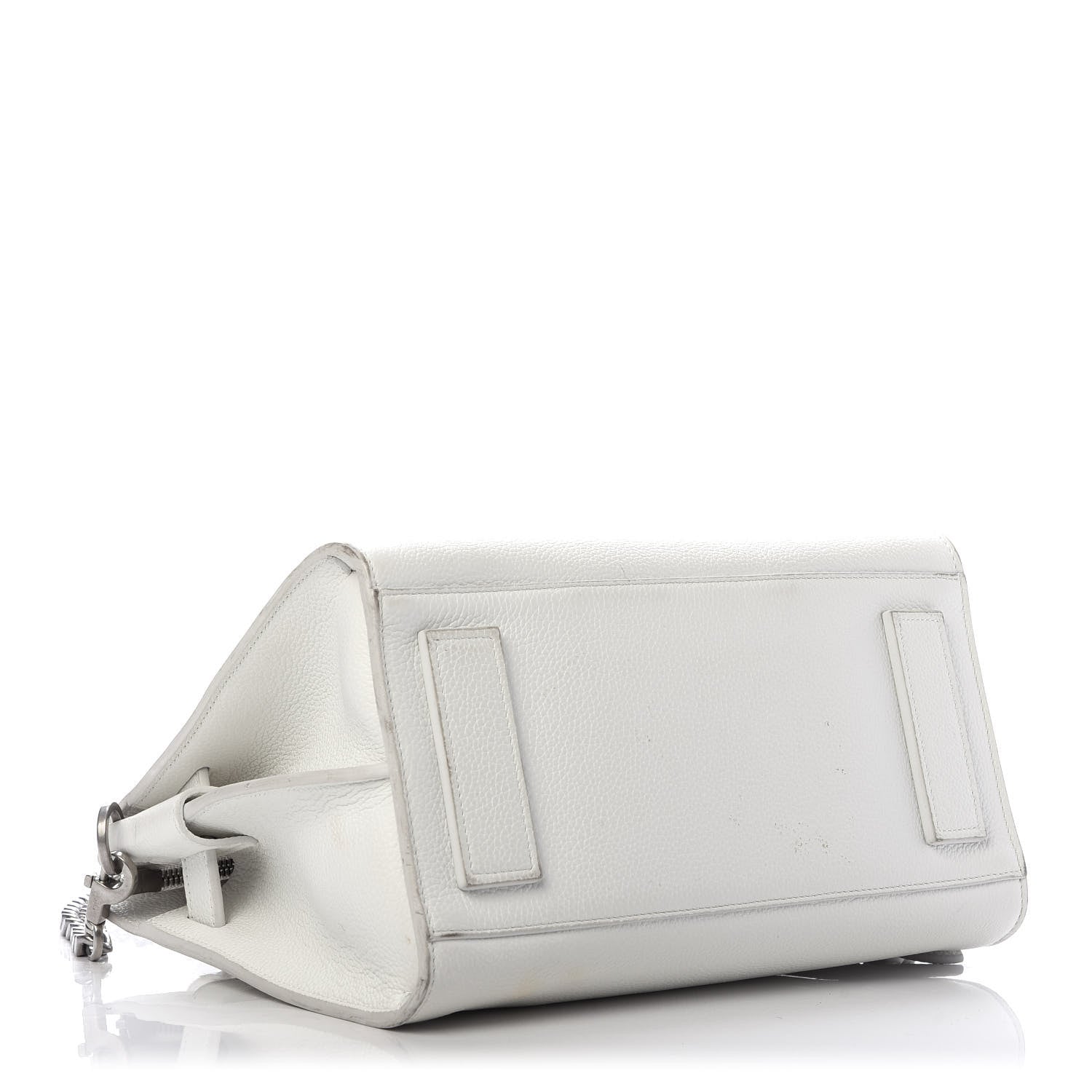 Saint Laurent Grained Calfskin Baby Supple Sac De Jour White 5 of 22