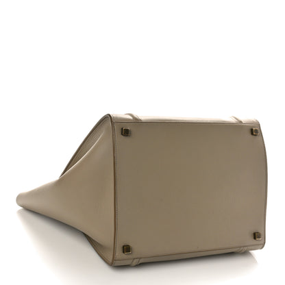 Celine Supple Calfskin Medium Phantom Luggage Beige 4 of 11