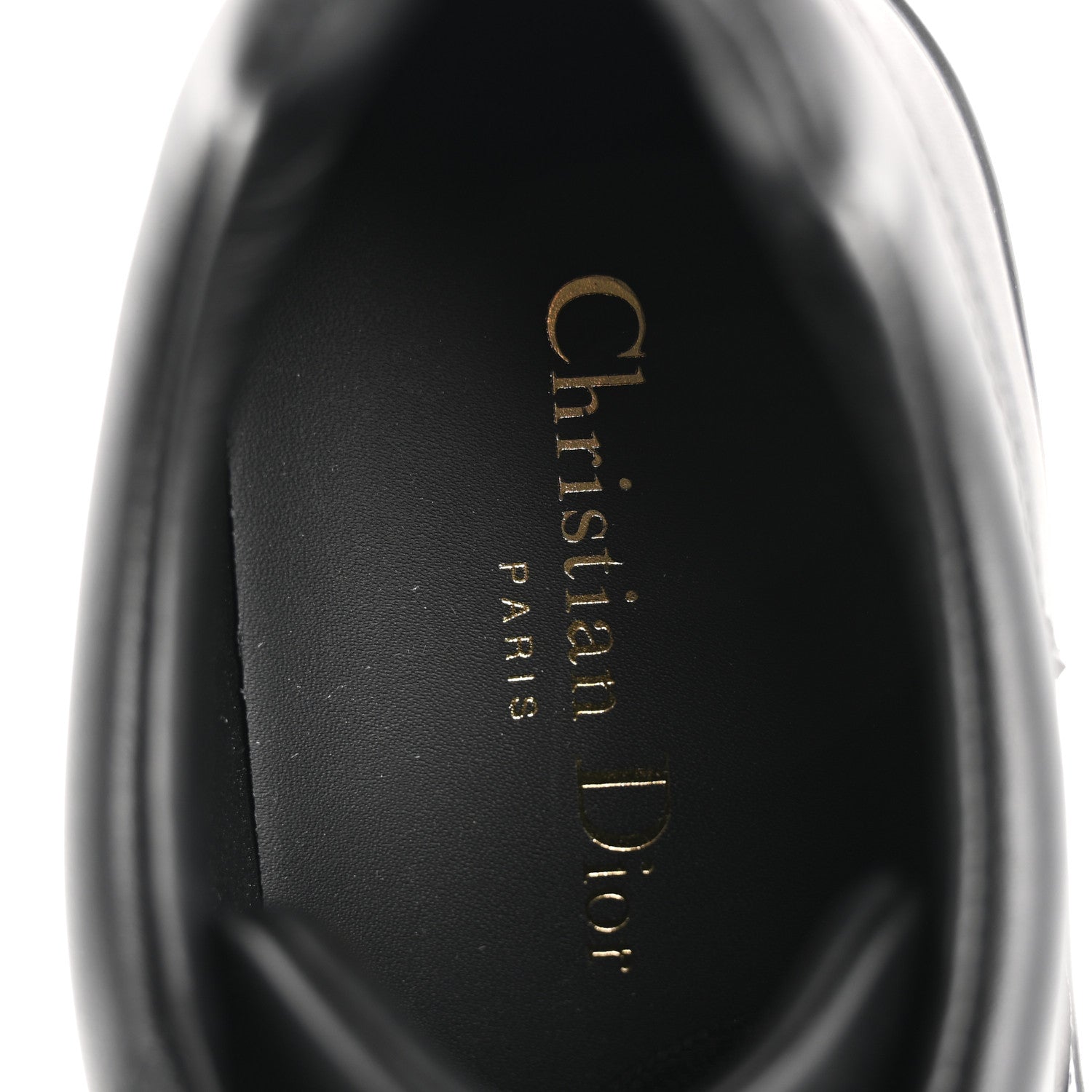 Christian Dior Calfskin Suede Logo Sneakers 38 Black 7 of 9