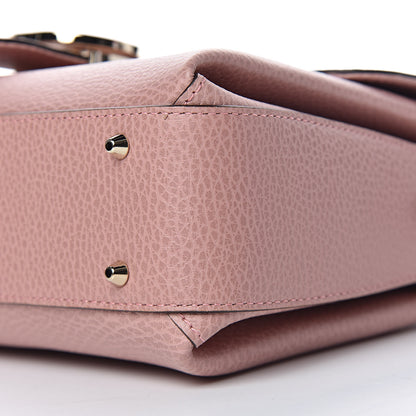 Gucci Dollar Calfskin Interlocking G Top Handle Shoulder Bag Soft Pink 9 of 10
