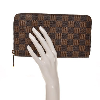 Louis Vuitton Damier Ebene Zippy Organizer Wallet 2 of 6