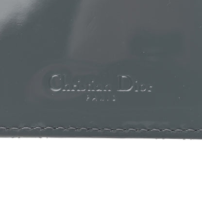 Christian Dior Patent Cannage Lady Dior Card Holder Cloudy Blue 6 of 8